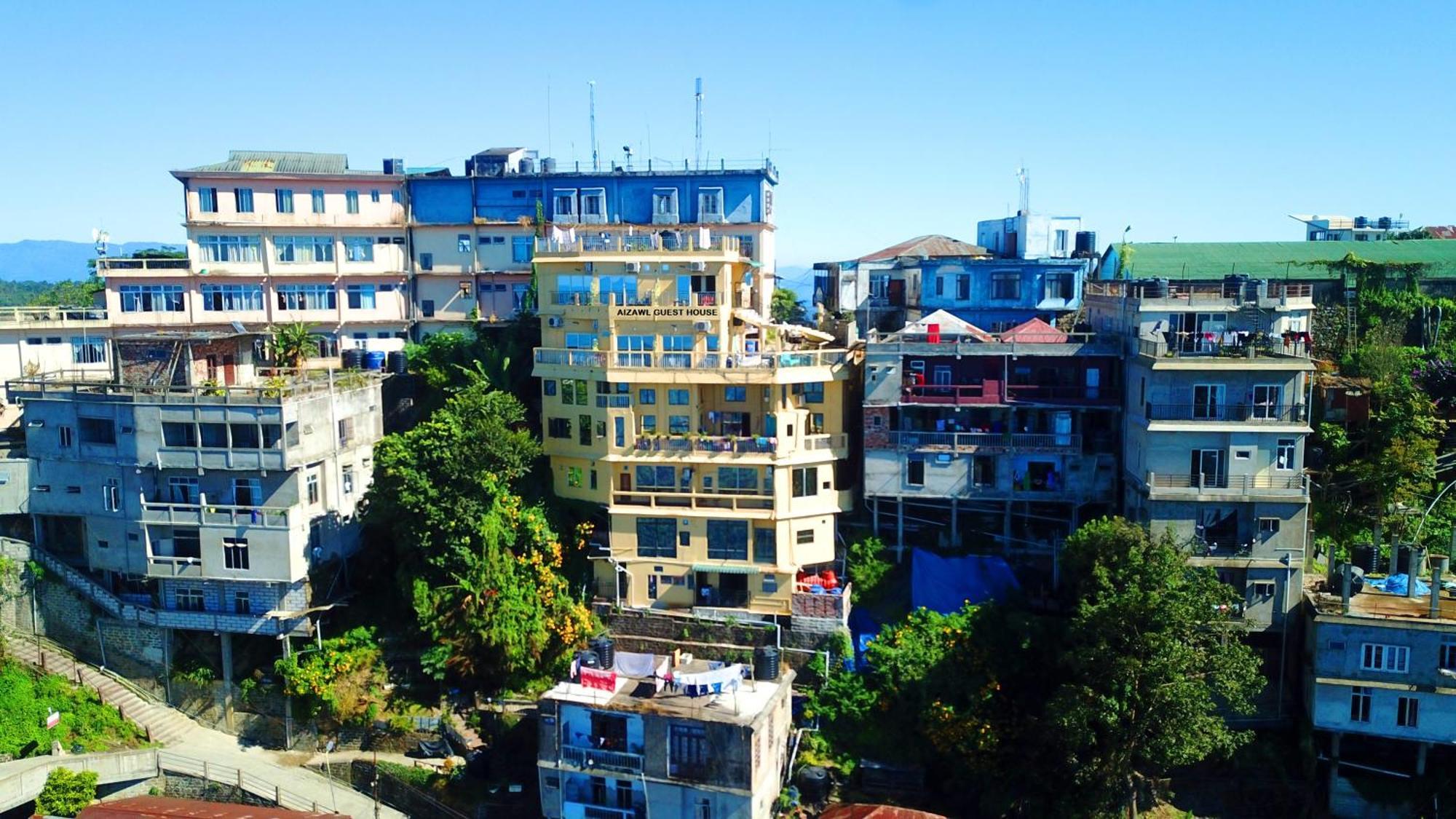 Aizawl Guest House Apartments Dış mekan fotoğraf
